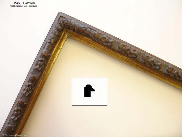 AMCI-Regence: CJFrames: French influenced hand carved frames with wood finishes: p526