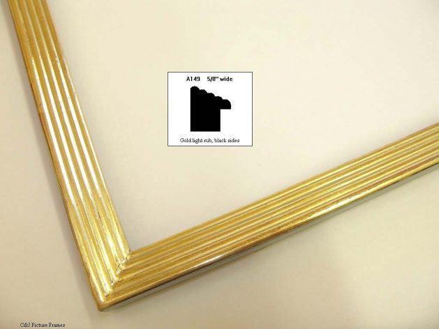 AMCI-Regence: CJFrames: Gold Leaf frames in a variety of styles Contemporary - Oriental - Hicks: a149