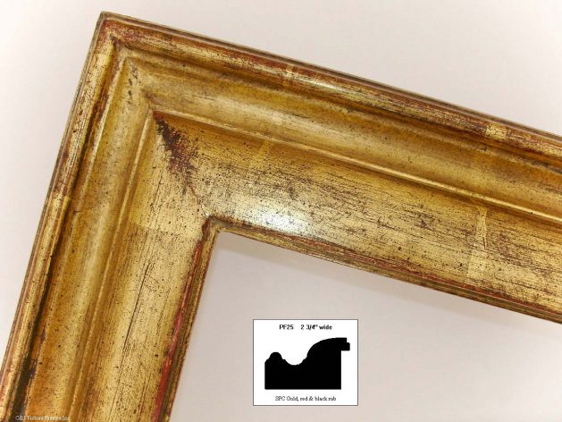 AMCI-Regence: CJFrames: Gold Leaf frames in a variety of styles Contemporary - Oriental - Hicks: pf25