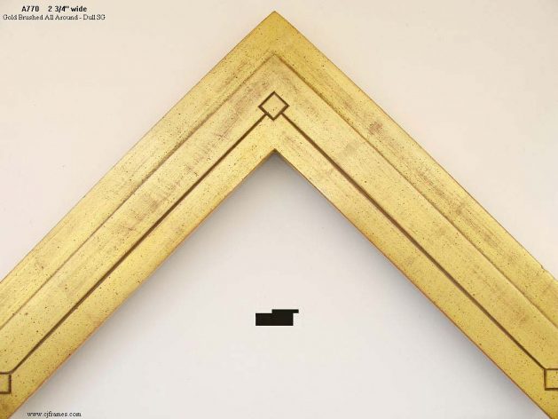 AMCI-Regence: CJFrames: Gold Leaf frames in a variety of styles Contemporary - Oriental - Hicks: a770
