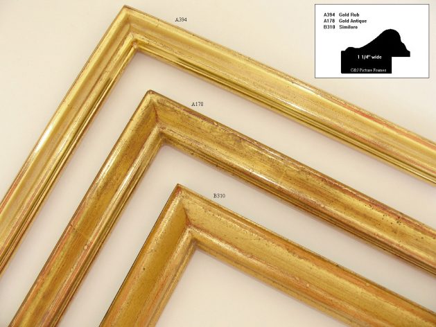 AMCI-Regence: CJFrames: Gold Leaf - Sully - Ropes - Stars - Bamboo: a178